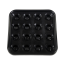 Ball Tablett Pool schwarz 57,2mm PVC